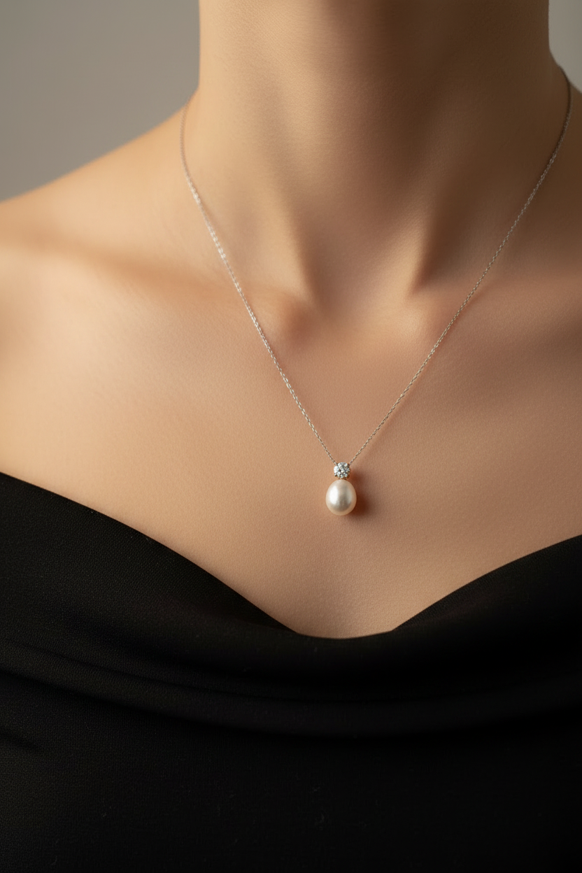 Freshwater Pearl Pendant Necklace